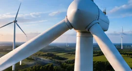 Wind turbine nacelle and blades